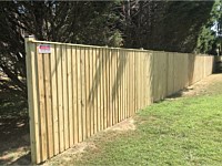 <b>6 foot high Board and Batten Pressure Treated Privacy Fence</b>